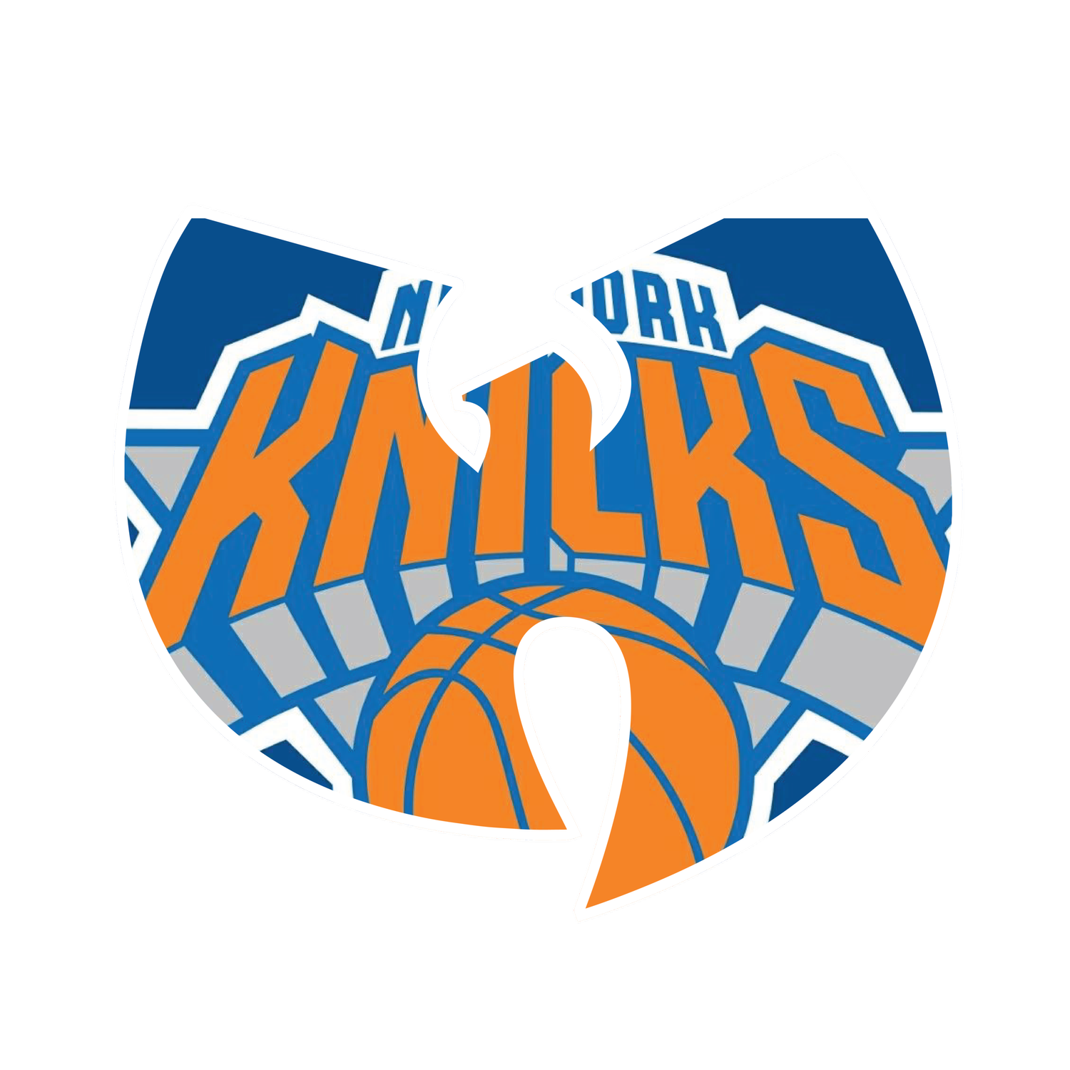 New York Knicks - Wu-Tang diecut Stickers — Hide Your Tables